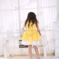 yellow cotton pinafore dress children